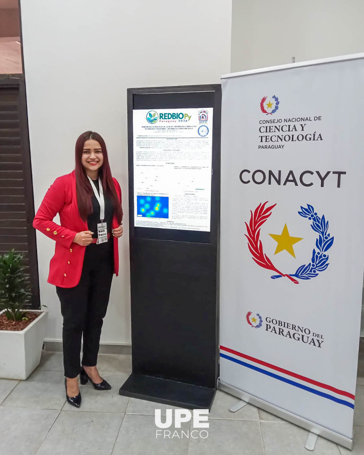 DOCENTE DE LA UPE FRANCO PARTICIPA EN EVENTO NACIONAL DE INVESTIGACIÓN EN EL MARCO DE LA RED BIOPY